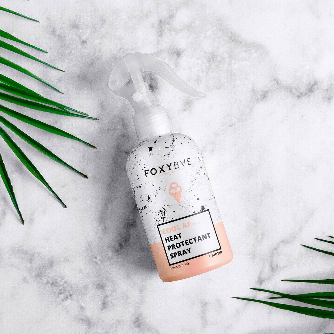 FOXYBAE Cool AF Heat Protectant + Biotin Spray