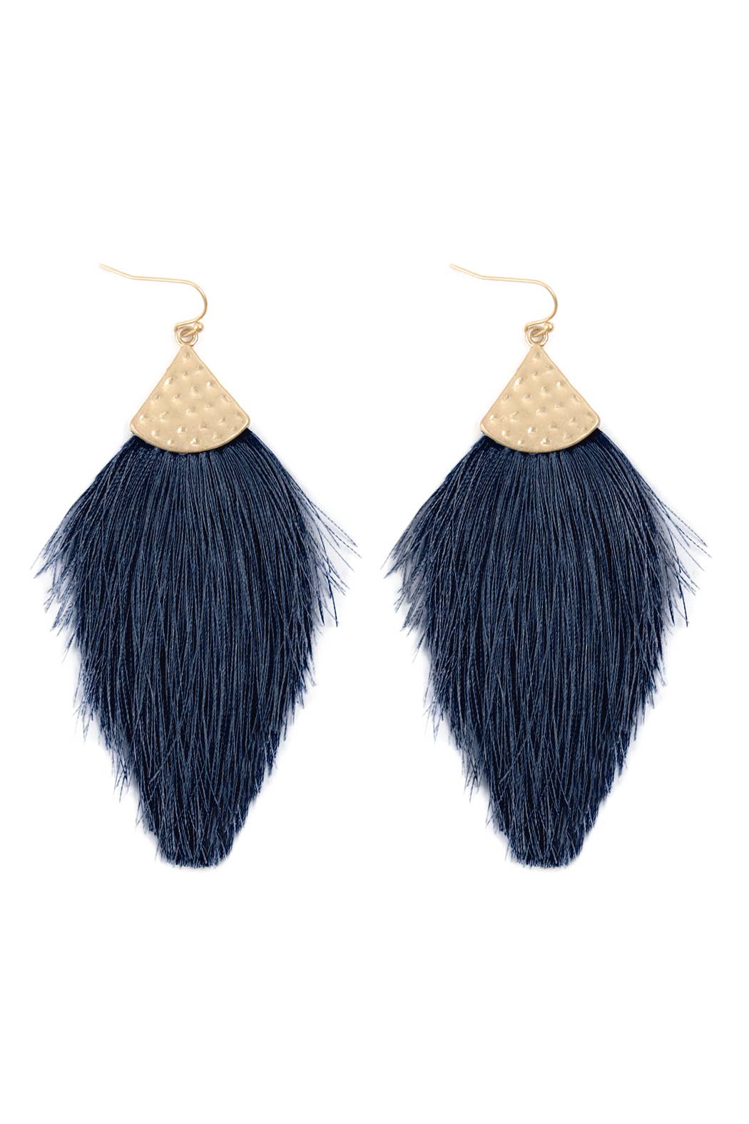 Thread Tassel Drop Earrings