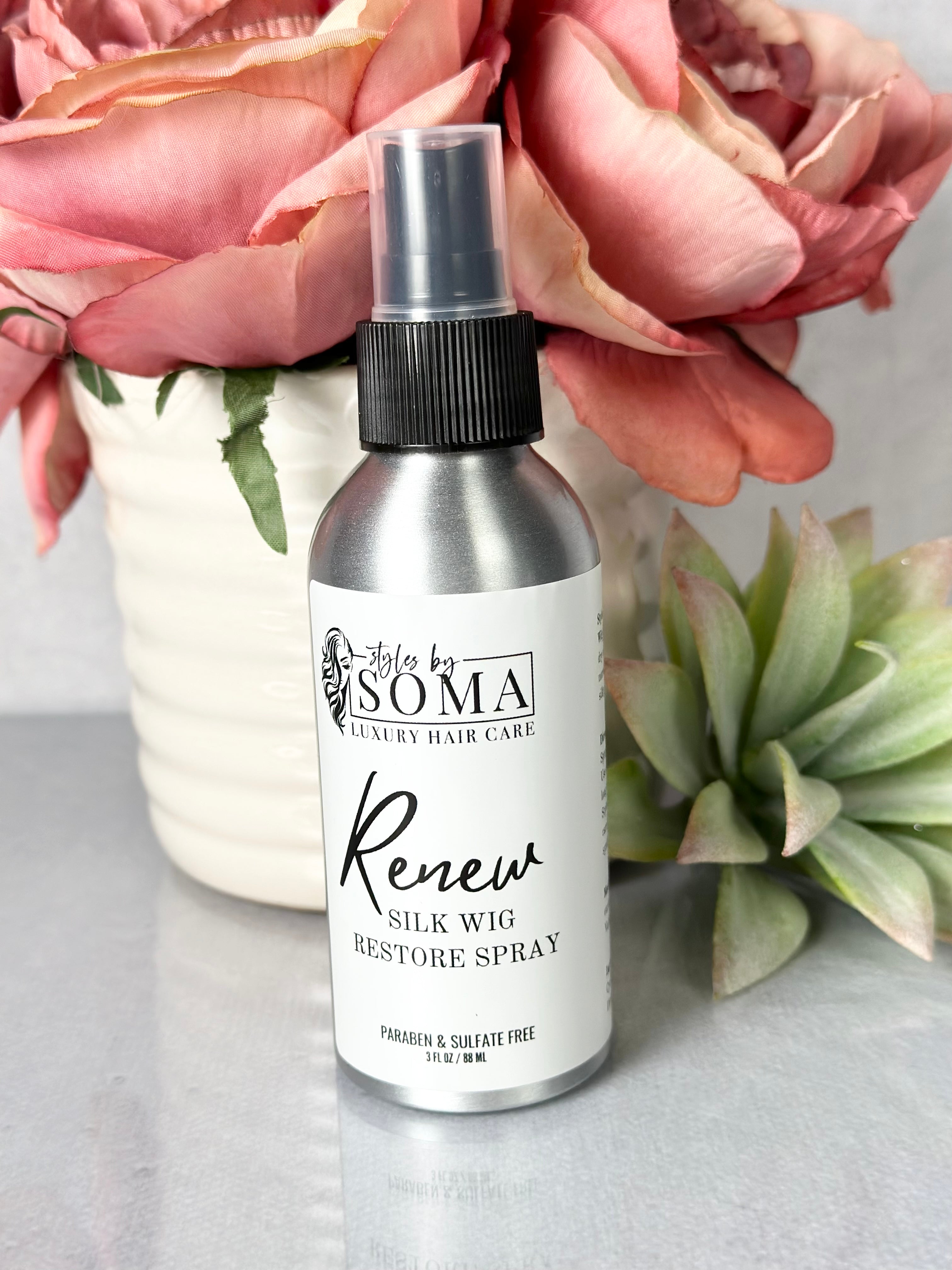 RENEW Silk Wig Restore Spray STYLES BY SOMA