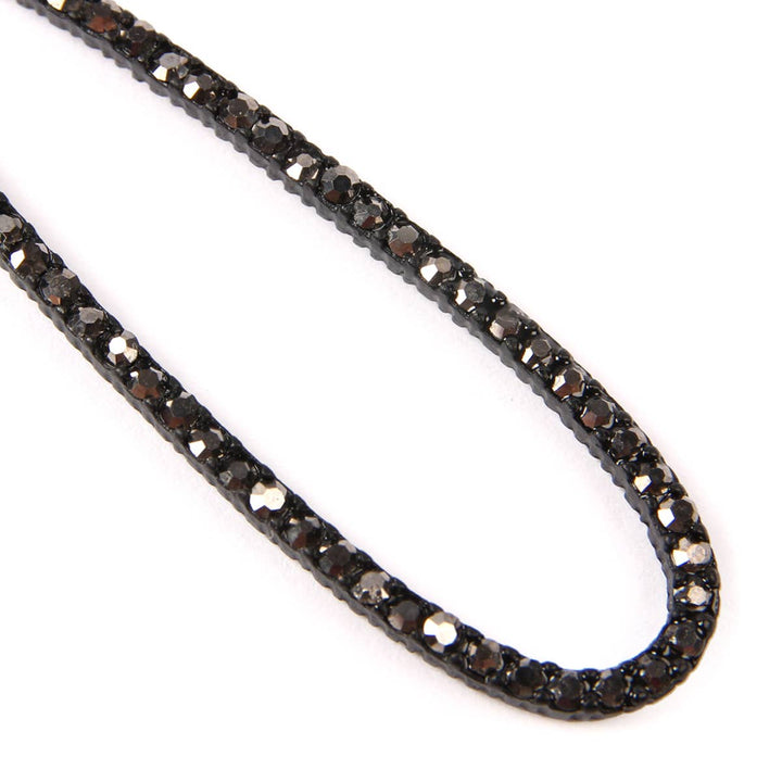 Long Teardrop Rhinestone Earrings