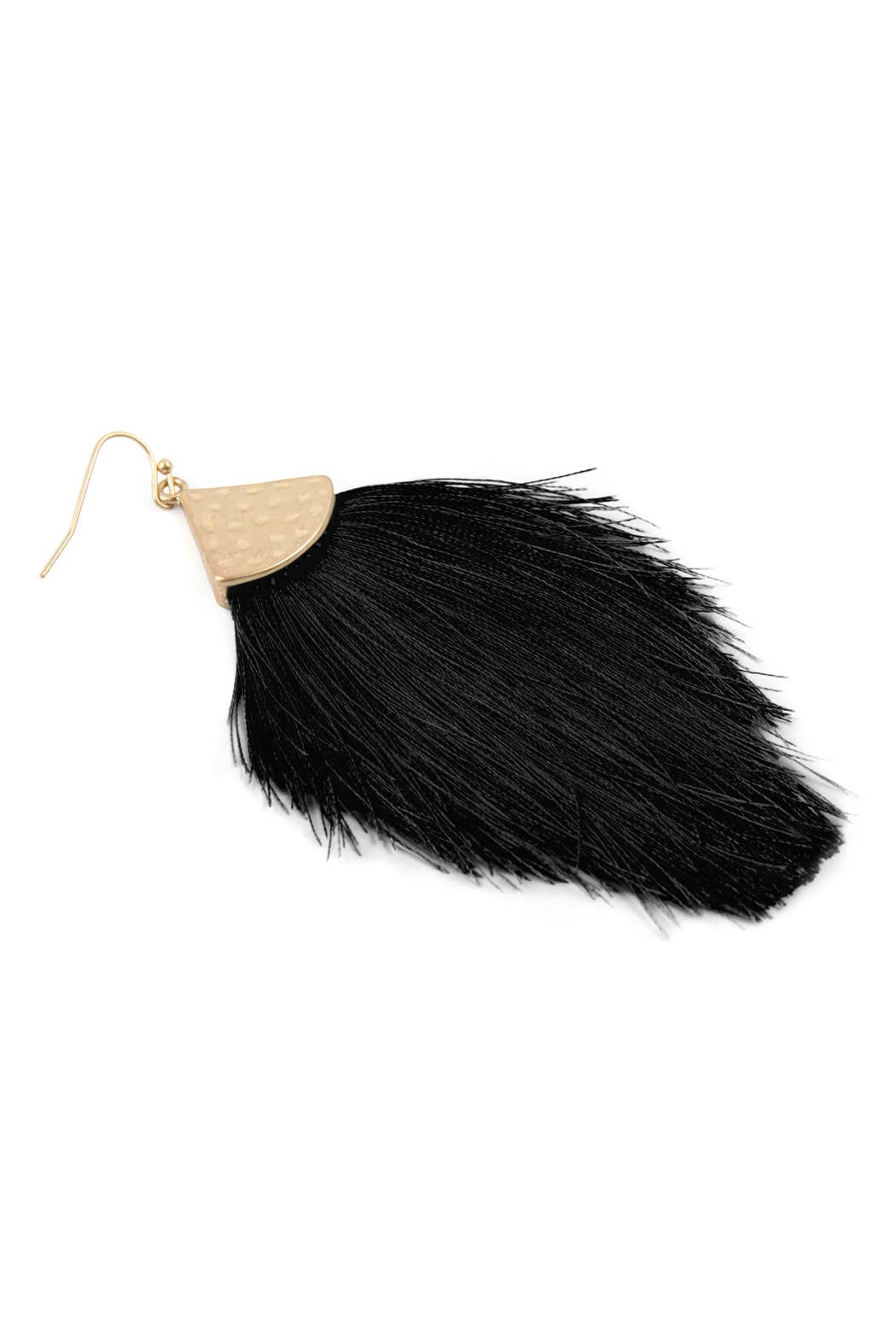 Thread Tassel Drop Earrings