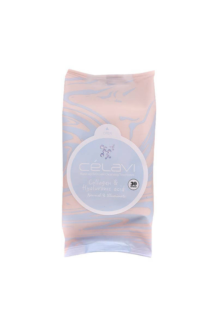 Makeup Remover Wipes - Collagen & Hyaluronic Acid