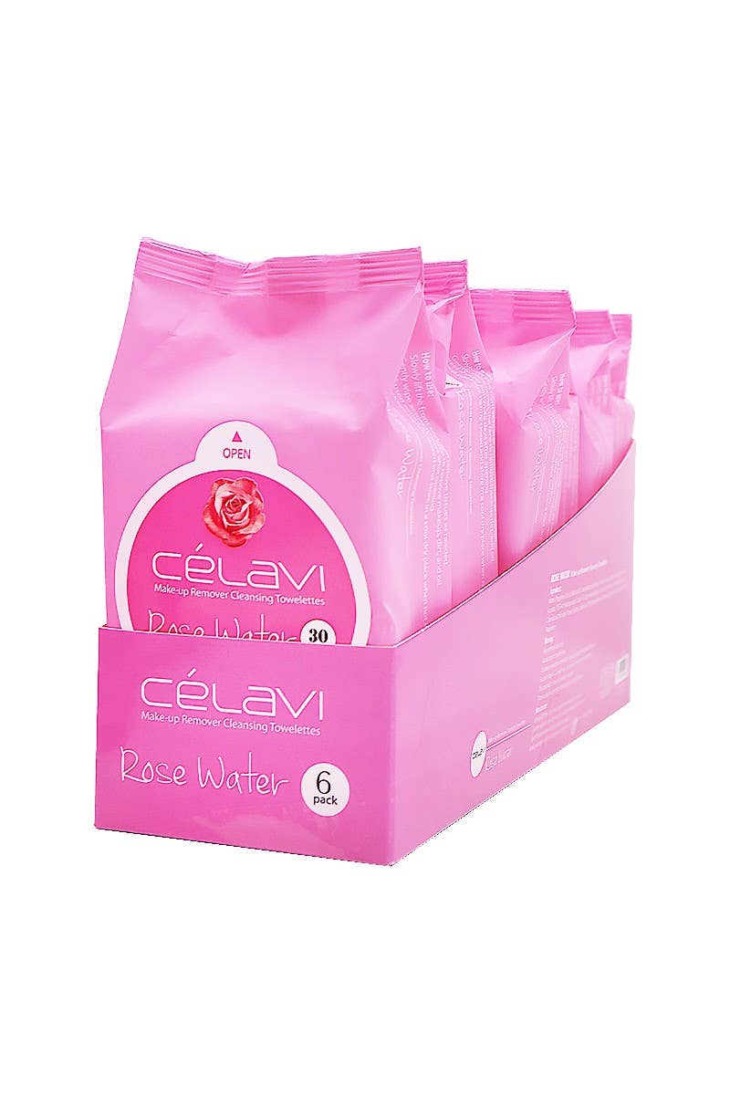 Makeup Remover Wipes - Rose Water