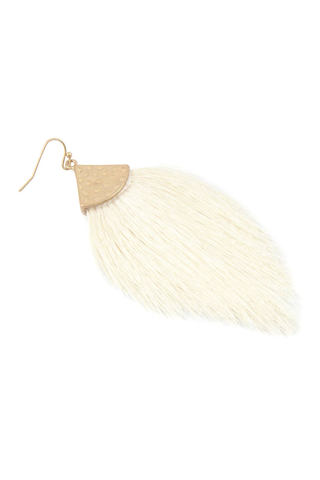 Thread Tassel Drop Earrings