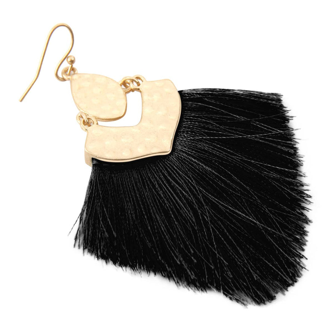 Boho-Chic Elegant Fringe Tassel Drop Earrings