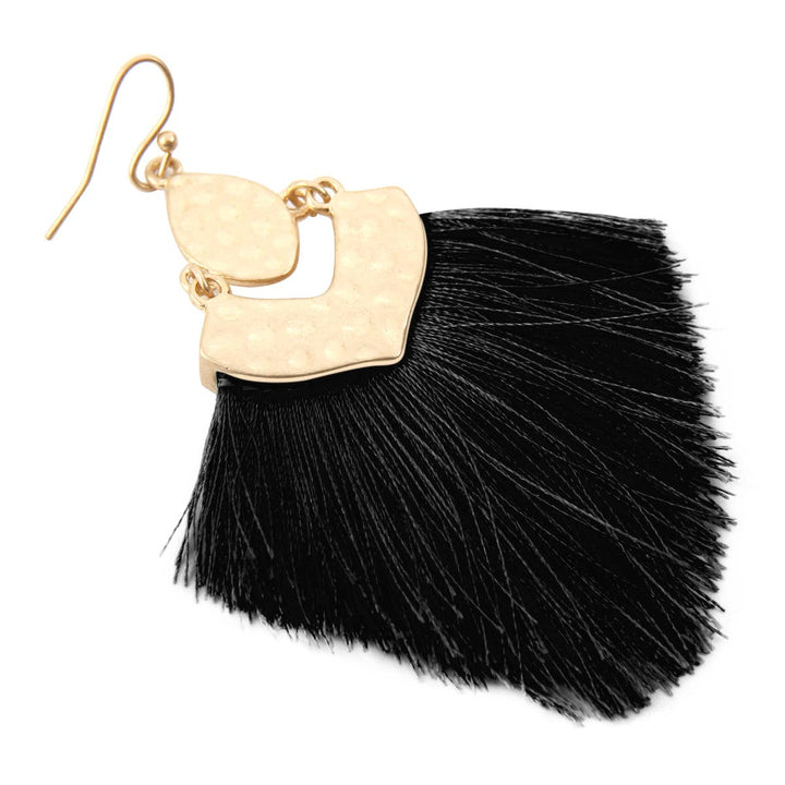 Boho-Chic Elegant Fringe Tassel Drop Earrings
