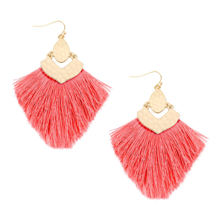 Boho-Chic Elegant Fringe Tassel Drop Earrings