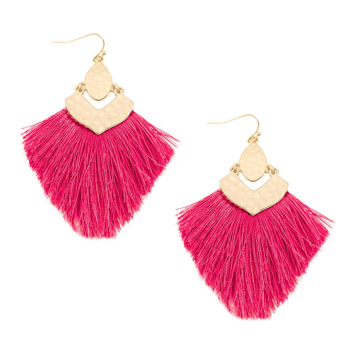 Boho-Chic Elegant Fringe Tassel Drop Earrings