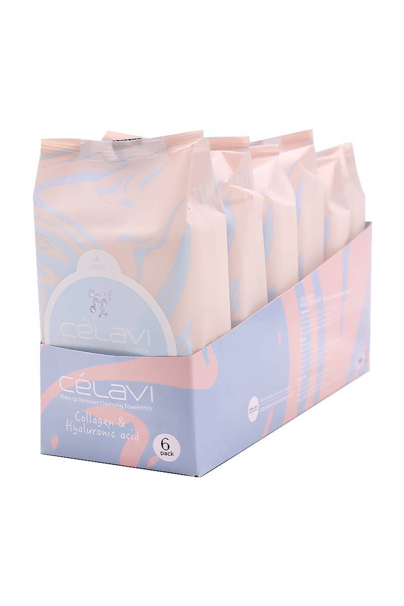 Makeup Remover Wipes - Collagen & Hyaluronic Acid