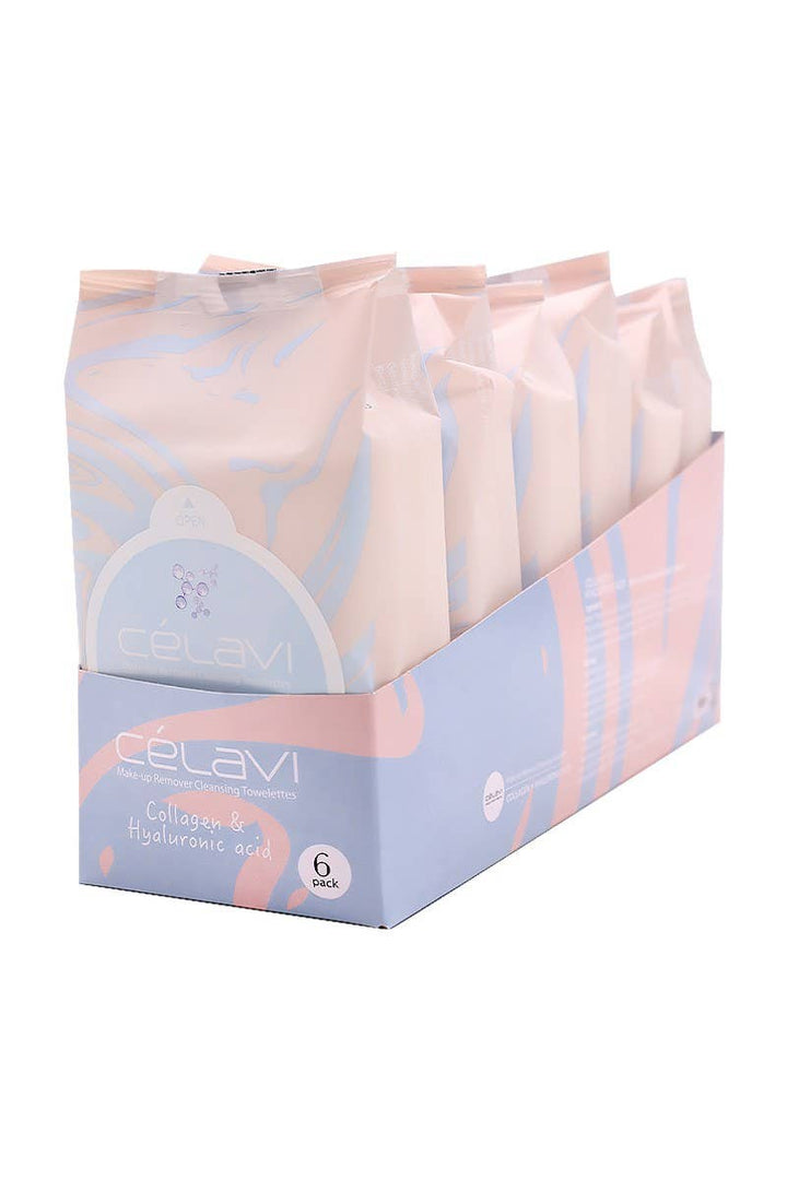 Makeup Remover Wipes - Collagen & Hyaluronic Acid