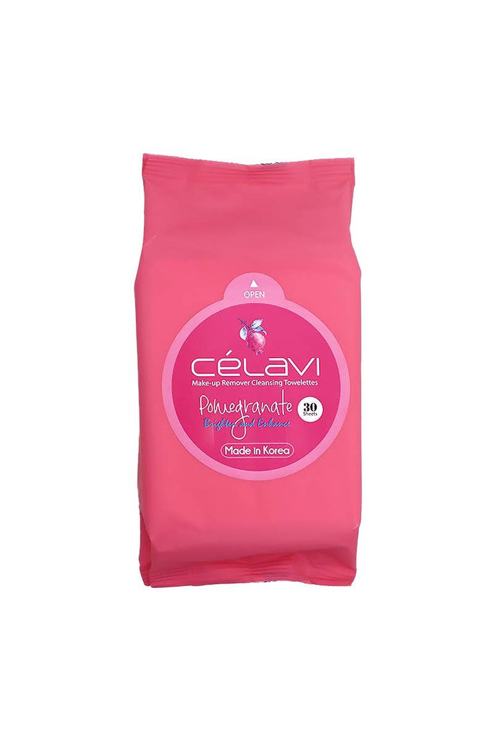 Makeup Remover Wipes - Pomegranate