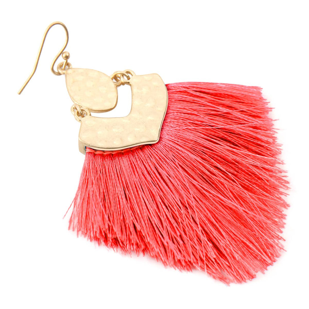 Boho-Chic Elegant Fringe Tassel Drop Earrings