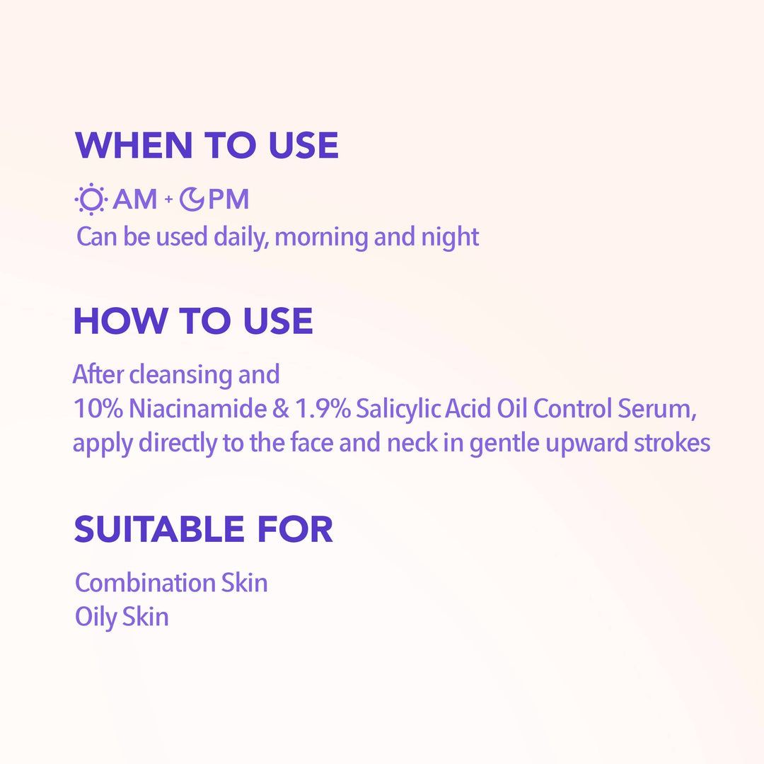 10% Niacinamide Oil Control Moisturizer