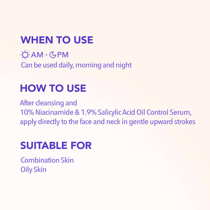 10% Niacinamide Oil Control Moisturizer