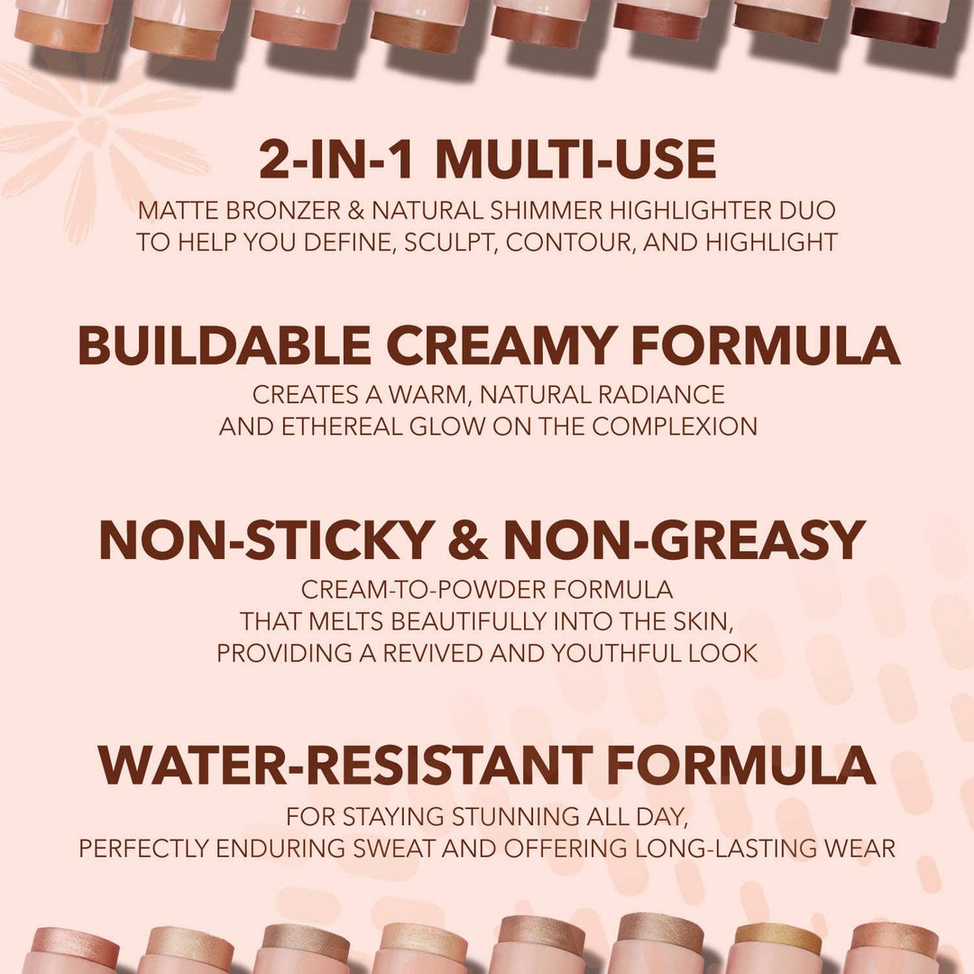Sculpt & Glow Duo Stick (100, Fun Day Out)