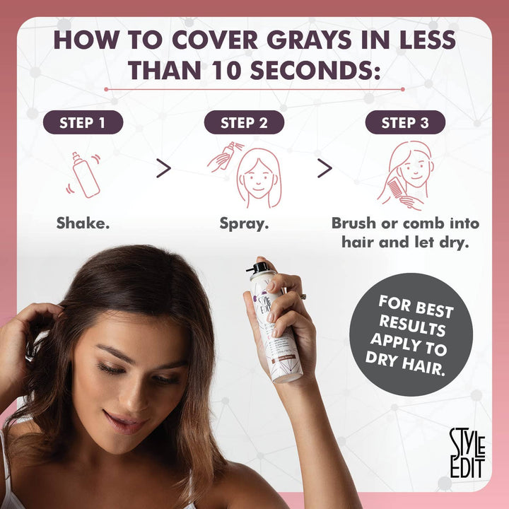 Root Concealer Spray (Brunette)