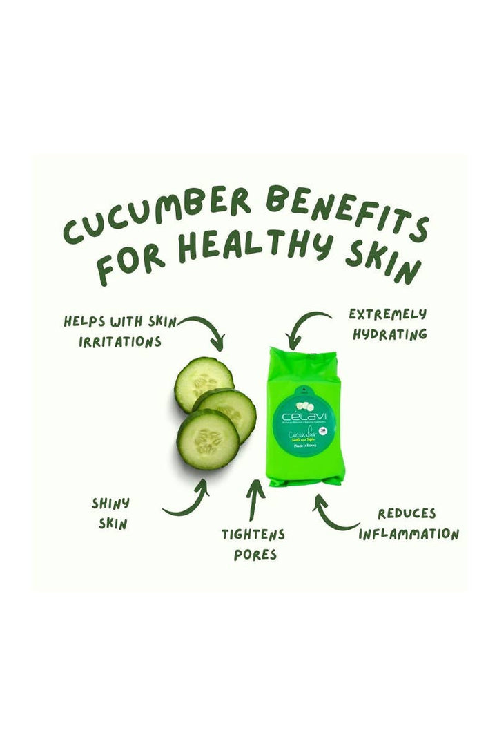 Makeup Remover Wipes - Cucumber