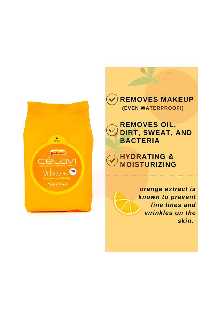 Makeup Remover Wipes - Vitamin C