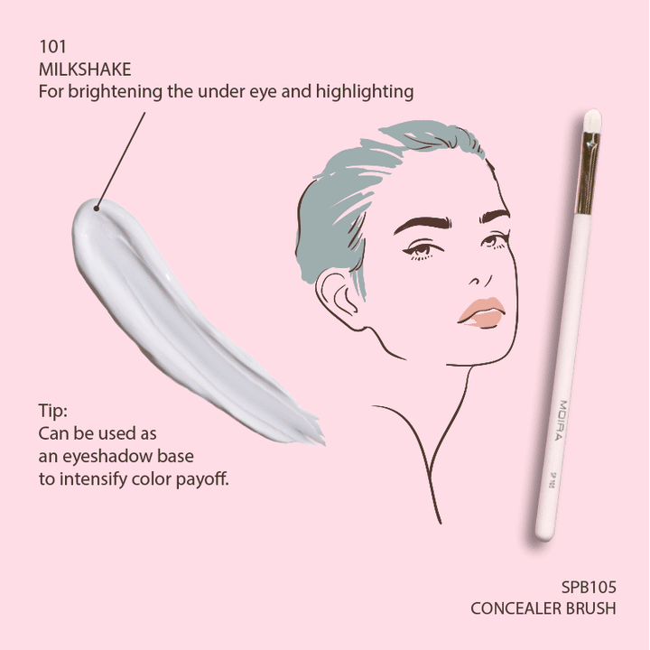 Lavish Color Correcting Concealer (101, Milkshake)
