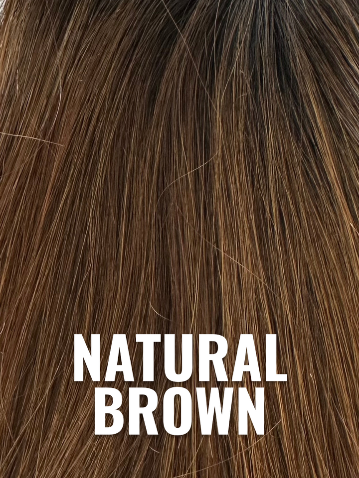 BOSSY BLOWOUT - Natural Brown