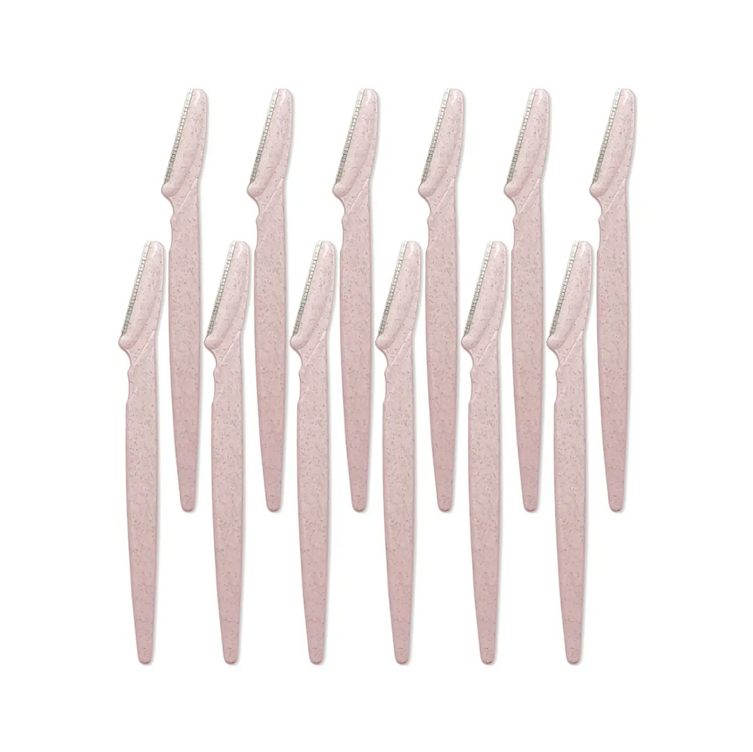 Dermaplaning Tool (12 Pack) - Pink