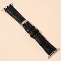 Bracelet Crock Embossed Leather iWatch Band