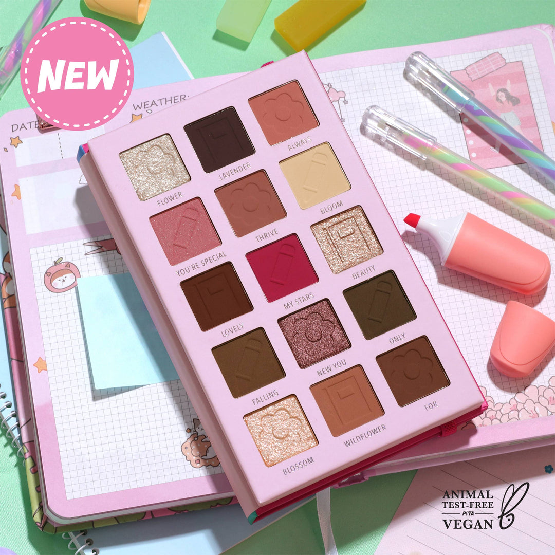 Pressed Pigment Palette - You're Blooming Like the Perfect Flower
