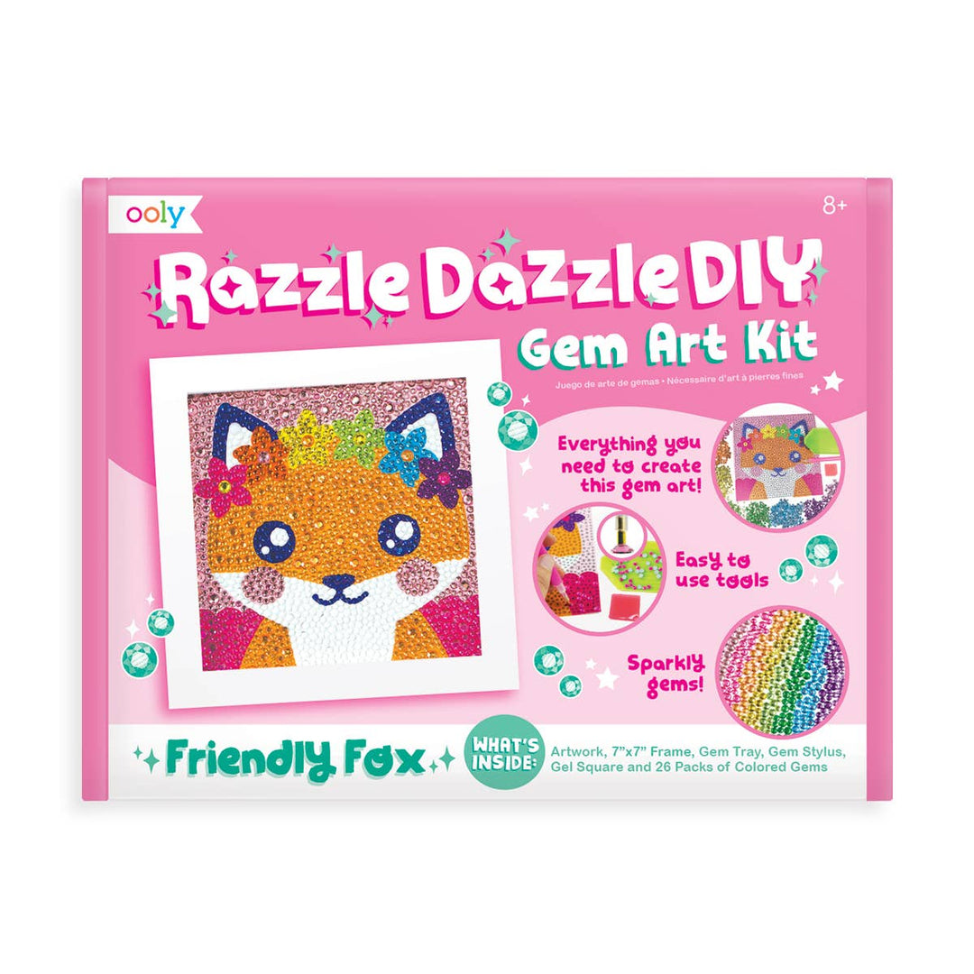 Ooly - Friendly Fish Mini Scratch & Scribble Art Kit