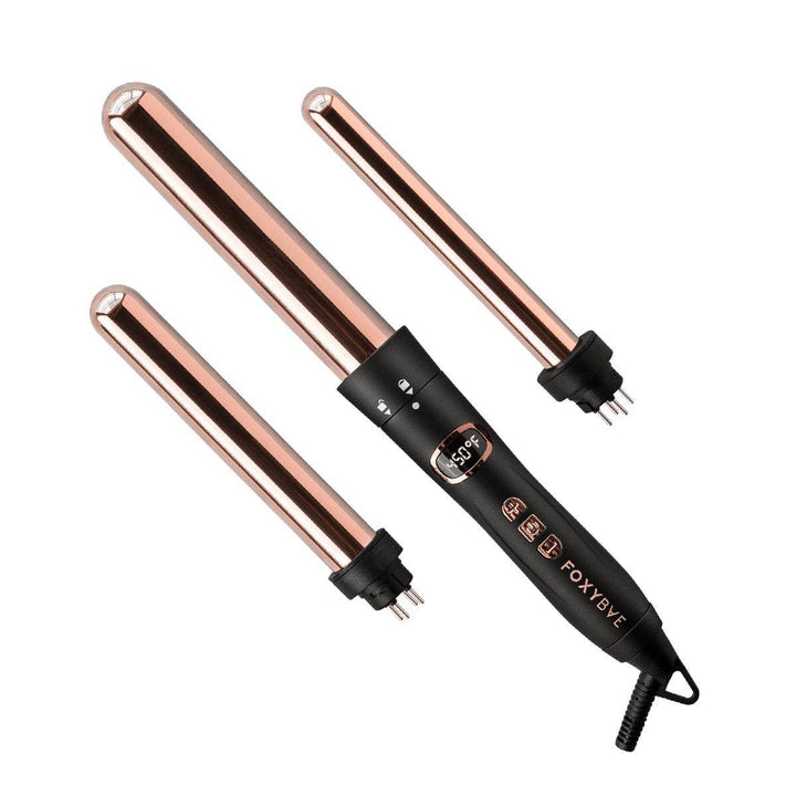 Rose Gold 3-In-1 Curling Wand