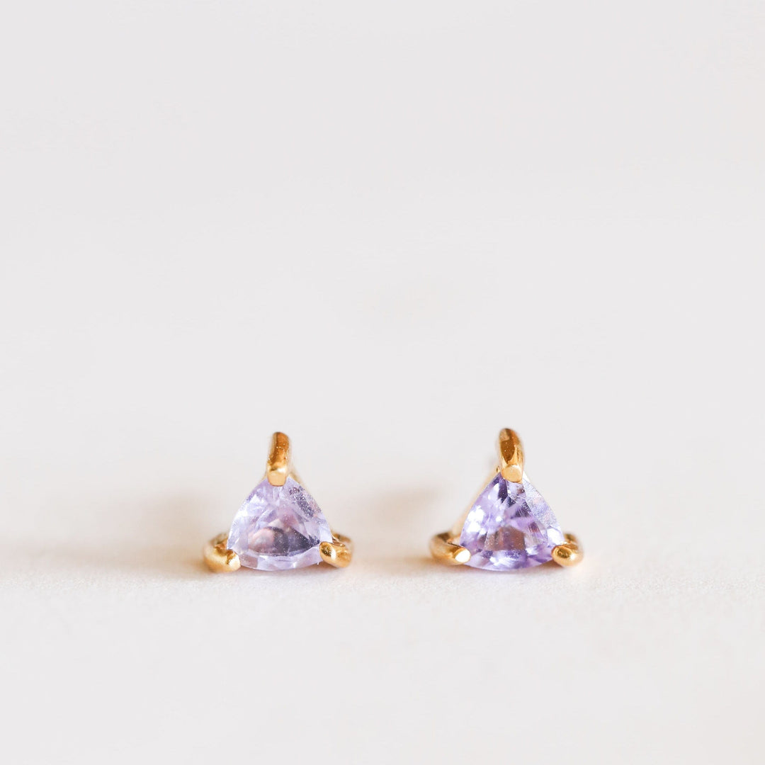 Earrings Amethyst Mini Energy Gems