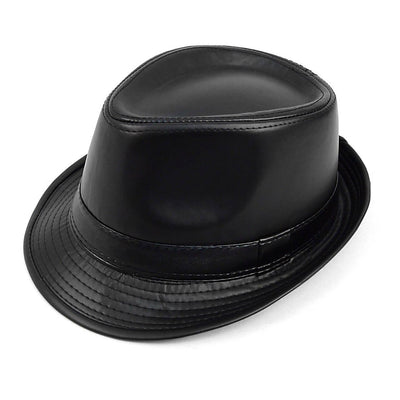 Hat City Stroll - Leather Trilby Fedora Hat