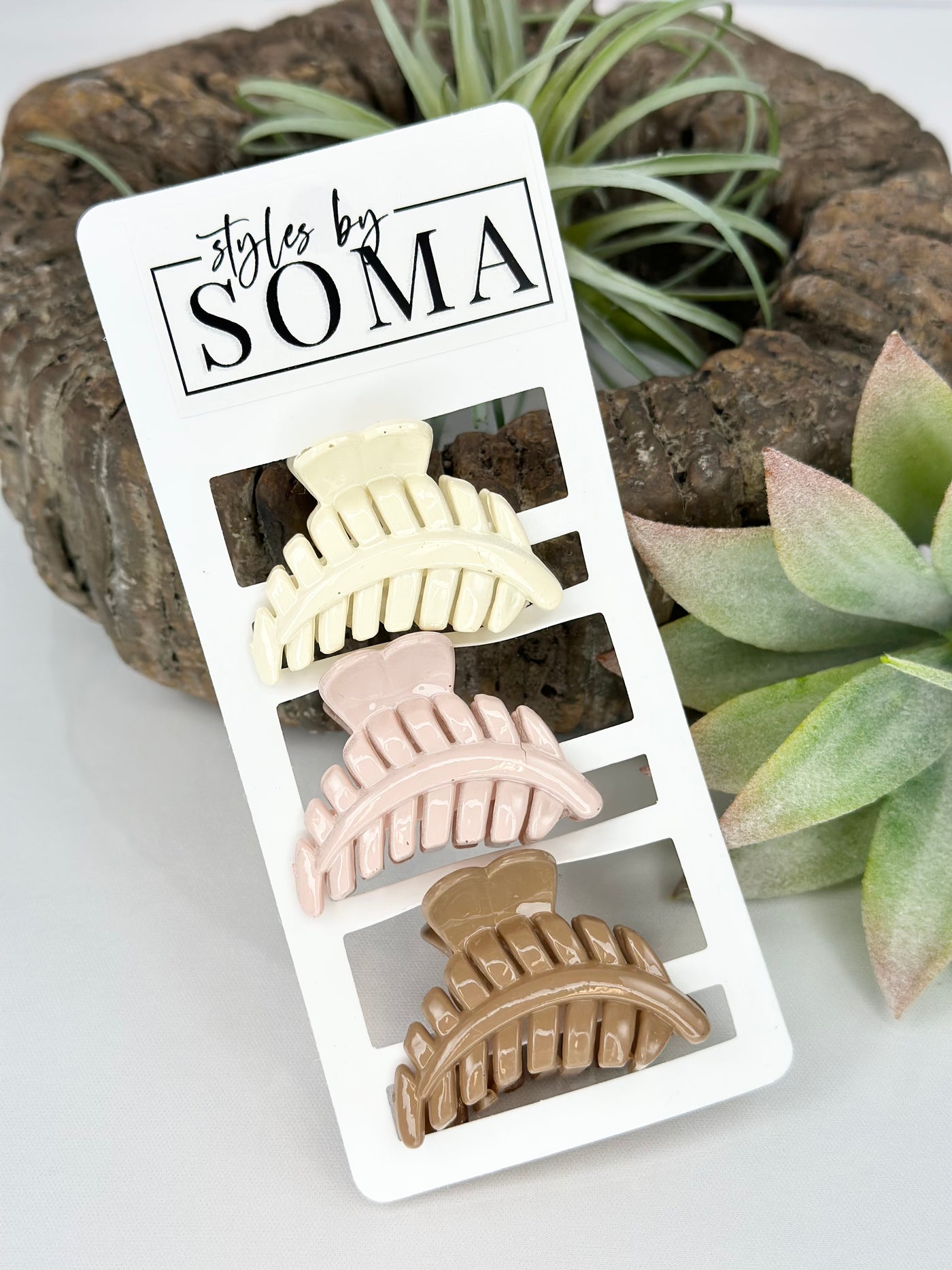 Small Hair Clips (3pc) - Style 5682