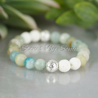 NSB Amazonite Diffuser (Calming Energy)