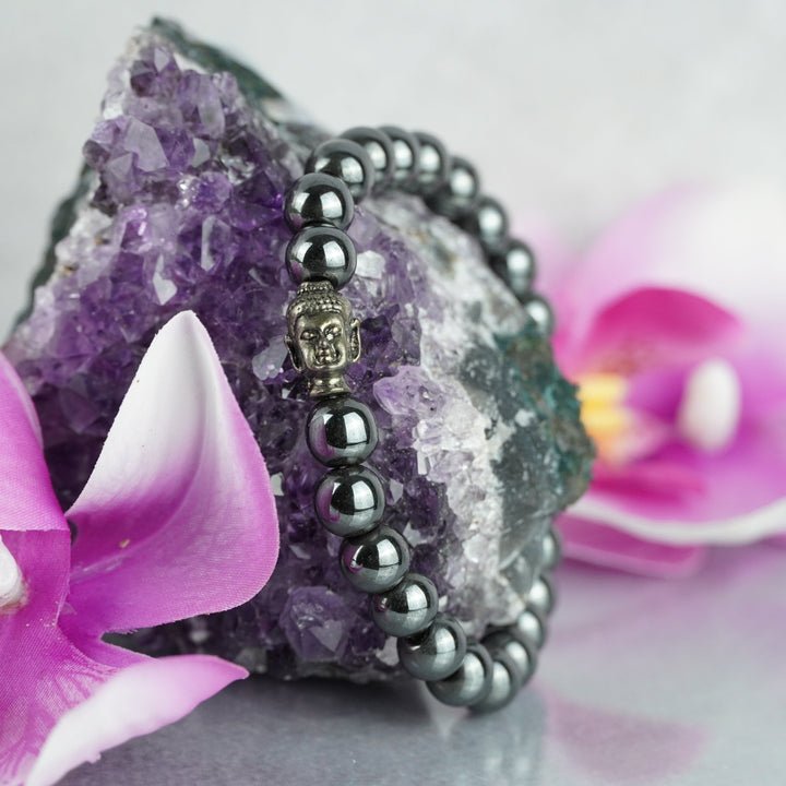 NSB Hematite Buddha (Negative Energy Protection)