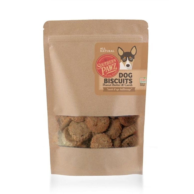 Pets Southern Pawz - Peanut Butter and Carob (6oz bag)